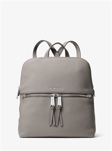 grey michael kors bag uk|michael kors backpack gray.